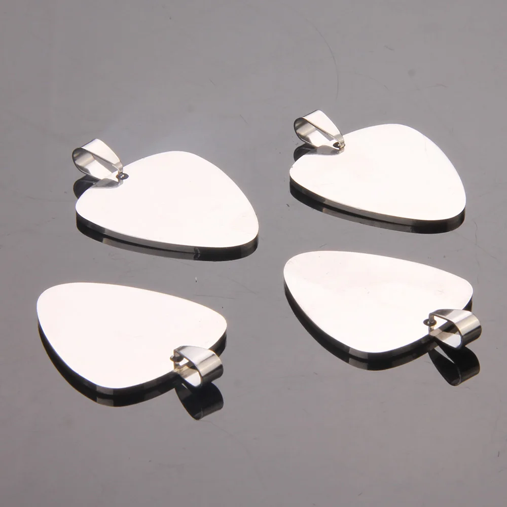 

120pcs/lot Stainless Steel Silver Blank Tags Pendants Necklace Jewelry DIY Pet ID Dog Cat Tags