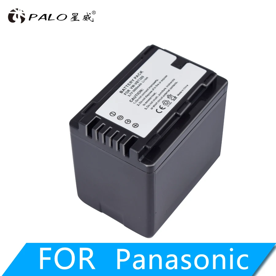 PALO VW-VBT380 VBT380 VW-VBT190 VBT190 Battery for Panasonic HC-V110, HC-V130, HC-V160, HC-V180, HC-V201, HC-V250, HC-V26