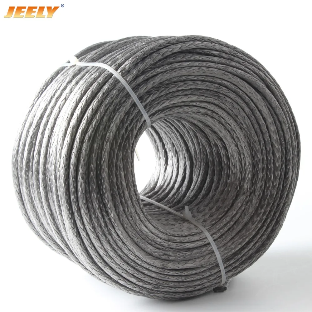 Jeely 3mm 12 Weaves Spectra Hang Glider Towing Winch Rope 500m 800kg Spectra
