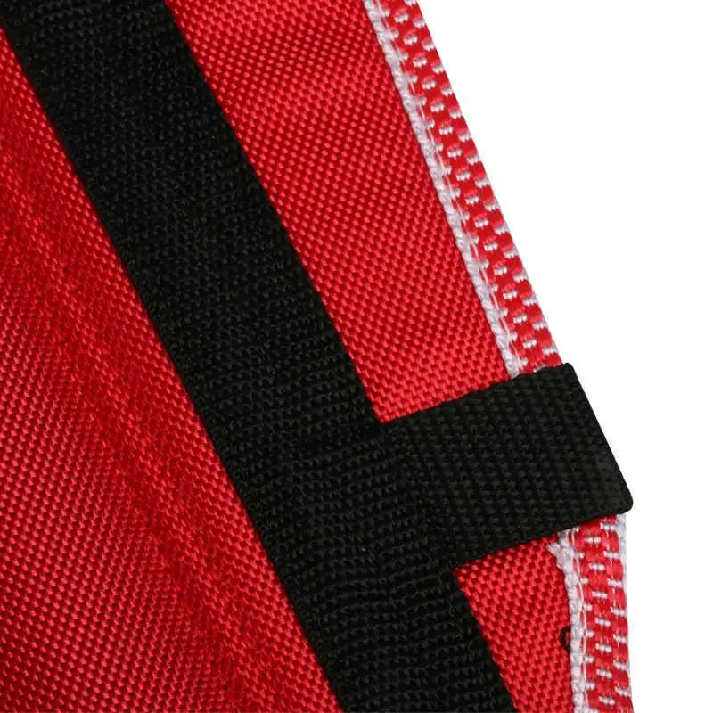 2017 red Oxford cloth bamboo strip sanda chest taekwondo vest protector breast guards Professional Training Sport GYM Guards