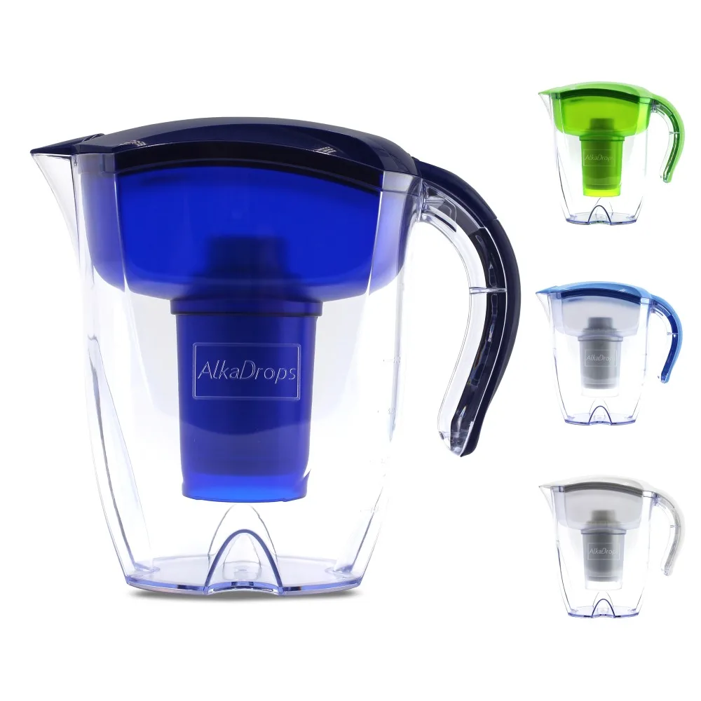 Alkaline Water filter Pitcher (WP5)-7 Stage water Ionizer prifier to Purify Increase PH Levels and provides low negative ORP