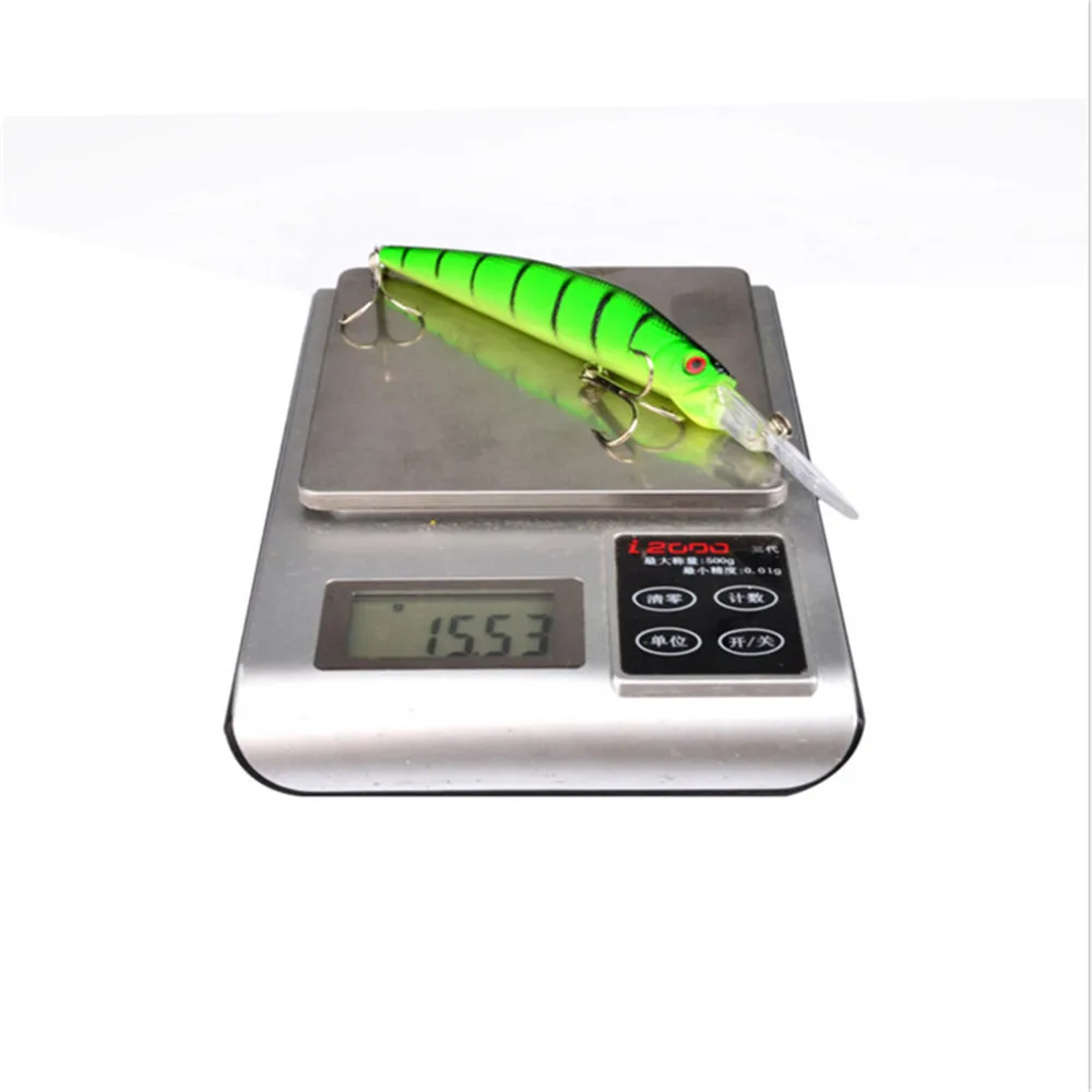 1 pcs 15.5g 14.5cm Hot Model Minnow Fishing Lure 3D Eyes Crankbait Hard Bait Wobblers For Bass Pike Fishing Tackle Pesca