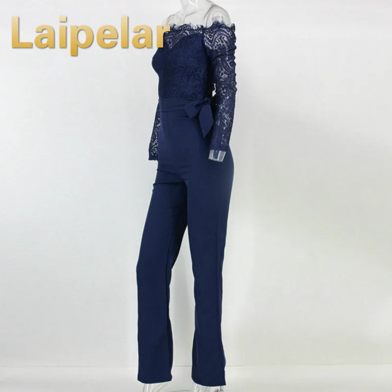 Laipelar Women Clubwear Playsuit Casual Long Sleeve Party Jumpsuit Romper Trousers Pants Fomal Party Clothes NEW Dropshipping