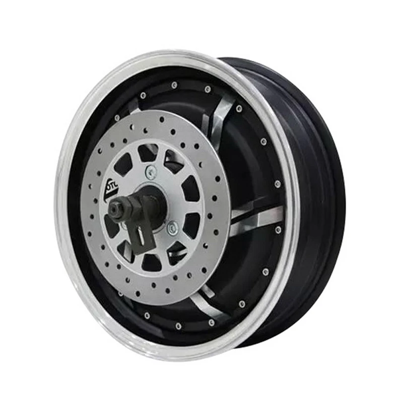 13inch 273 E-Scooter In-Wheel Hub Motor(50H) 7000W V2 Type For Electric Motorcycle