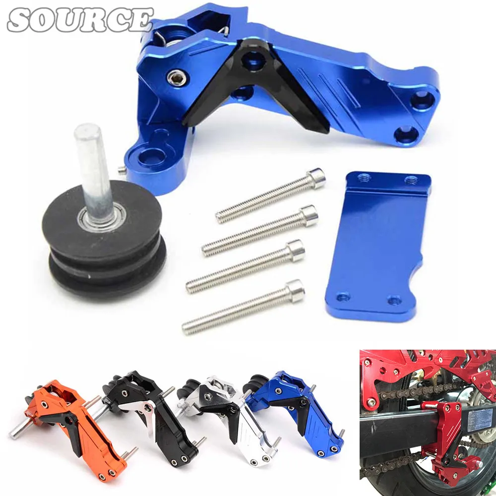 CNC Automatic Alloy Adjustable Conversion Motorcycle Chain Tensioner Universal For Motocross Universal