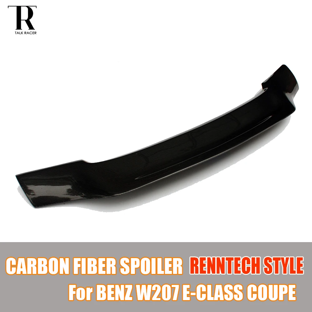 

R Style Carbon Fiber Rear Trunk Spoiler for Benz W207 C207 E Class Coupe E200 E260 E300 E350 2 Door 2012 - 2016