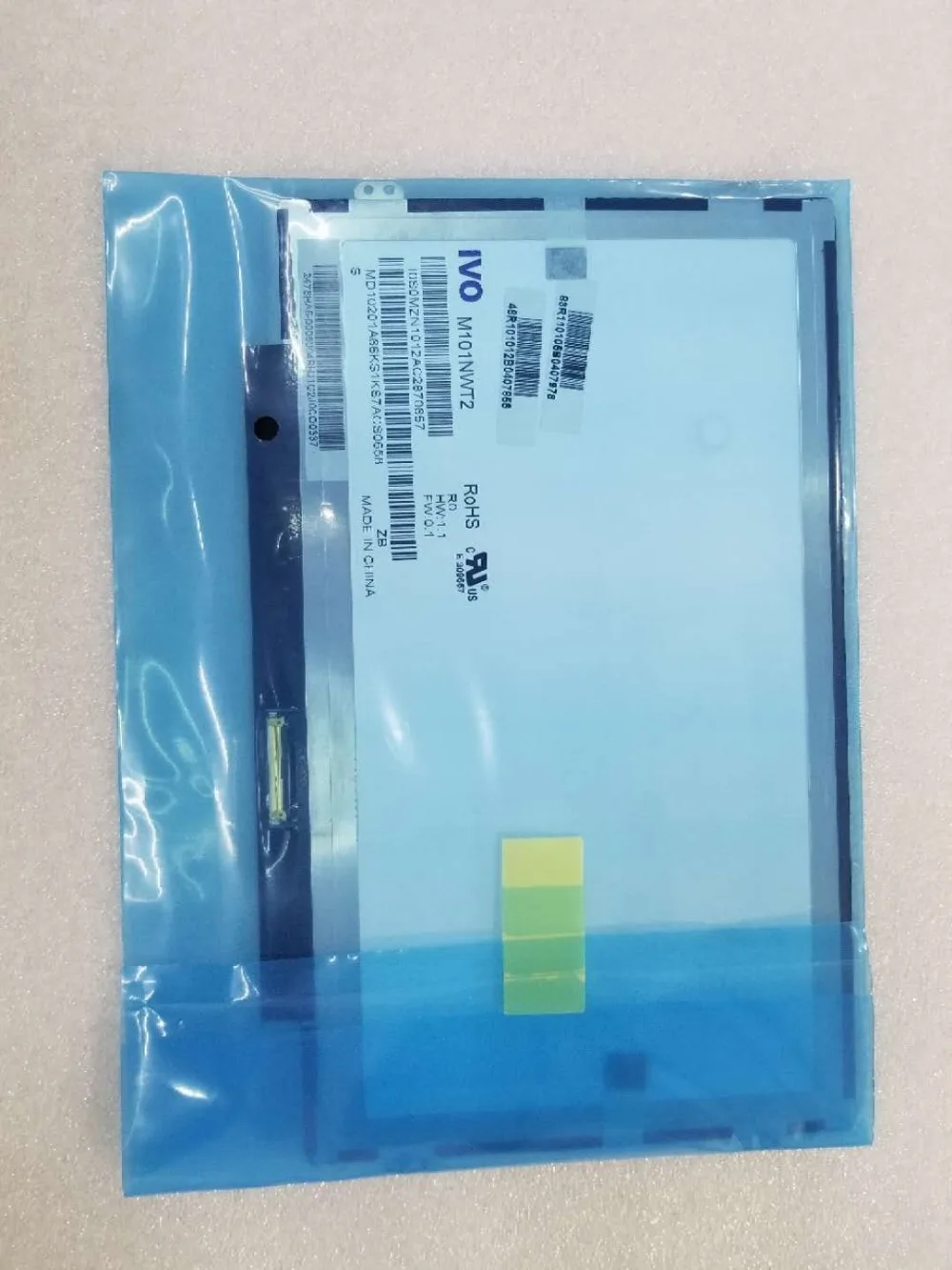 M101NWT2 R3 Layar LCD Layar Ramping LVDS 40Pin 1024*600 Matte