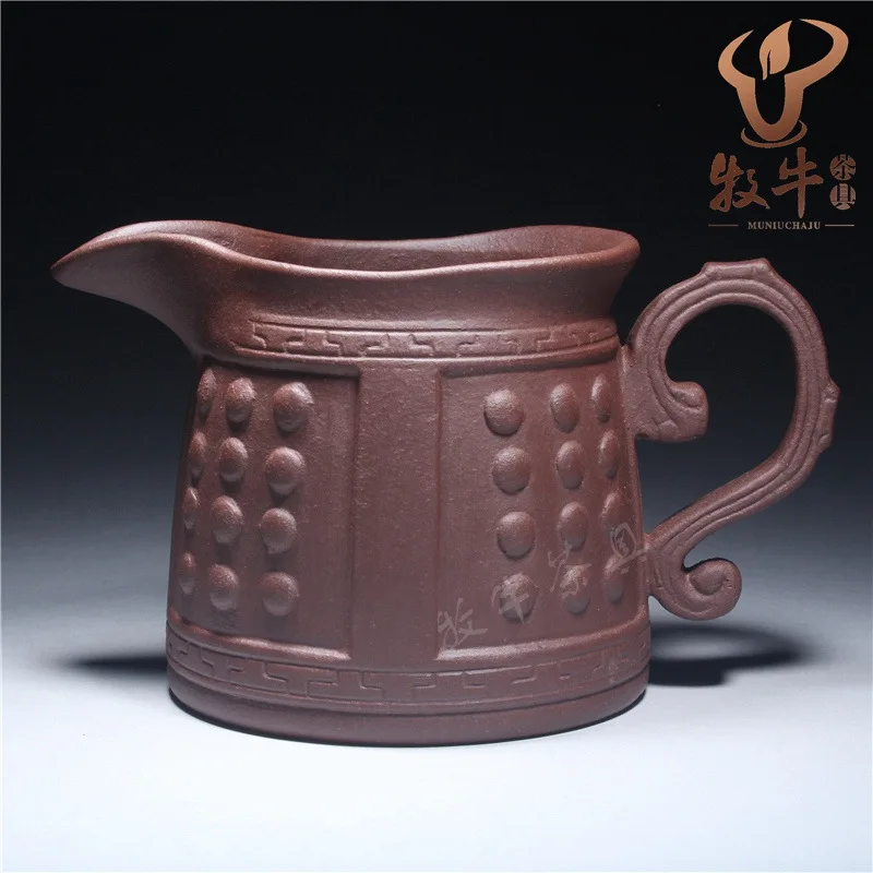 

Manufacturers wholesale cheap Purple mud antique style palace male Yixing gift cup 250 ml tea set mixed batch