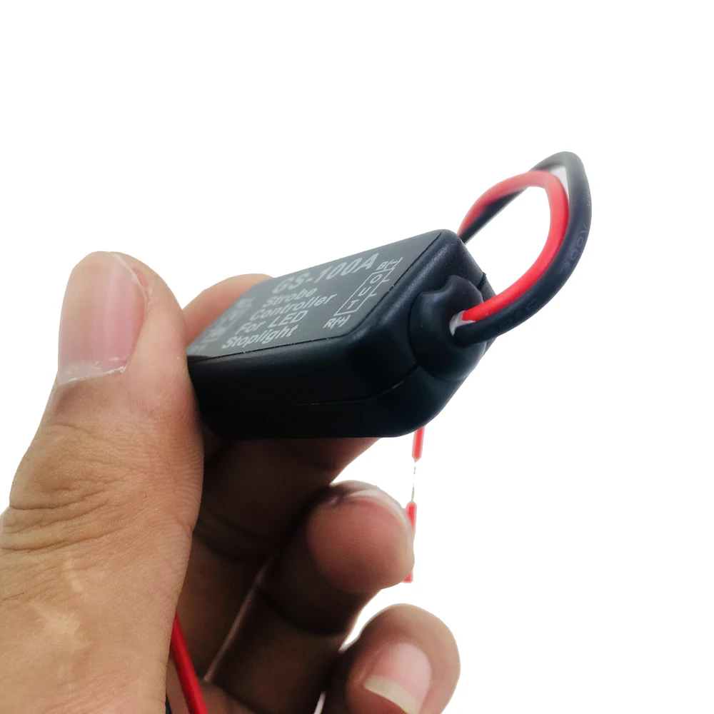 2019 NEW Auto Car 12V GS-100A LED Brake Stop Light Strobe Flash Flashing Controller Box