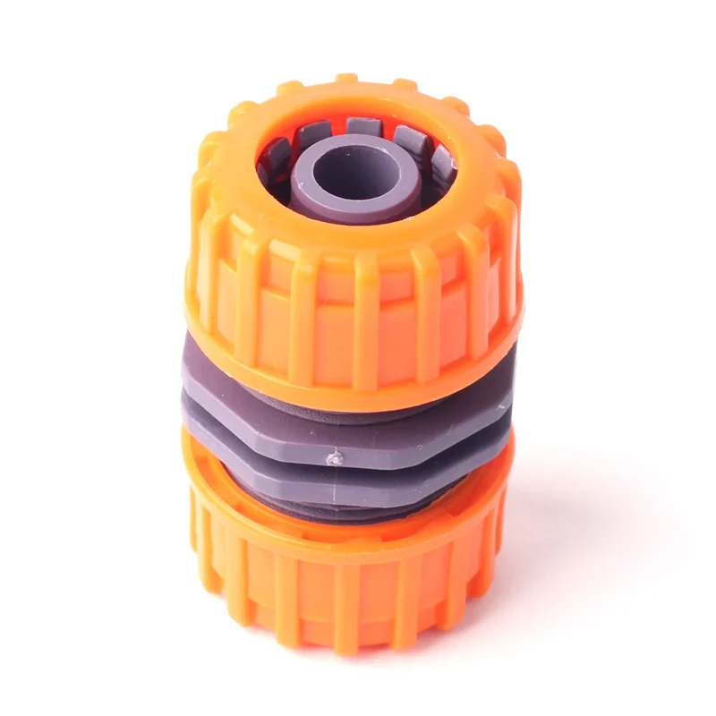 ABS G 1/2'' Hose Connector Garden Irrigation Water Pipe Fittings Orange New Material Repair Union Adapter Watering Hose Tools