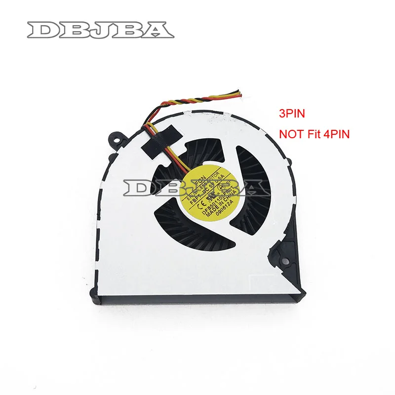 Вентилятор для Toshiba Satellite C850 C855 C875 C870 L850 L870 DFS501105FR0T MF60090V1-C450-G99 3-контактный вентилятор охлаждения процессора ноутбука Вентилятор для Toshiba Satellite C850 C855 C875 C870 L850 L870 DFS501105FR0T MF60090V1-C450-G99 3-контактный вентилятор охлаждения процессора ноутбука