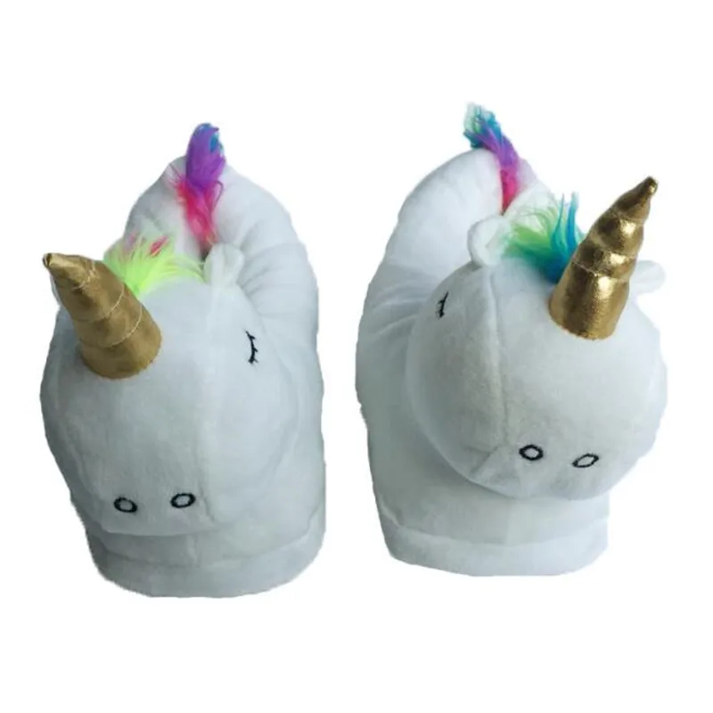 All Inclusive With Cotton Shoes Cartoon Cute Unicorn Slippers Home Furnishing Cotton Slippers In The Bedroom H404