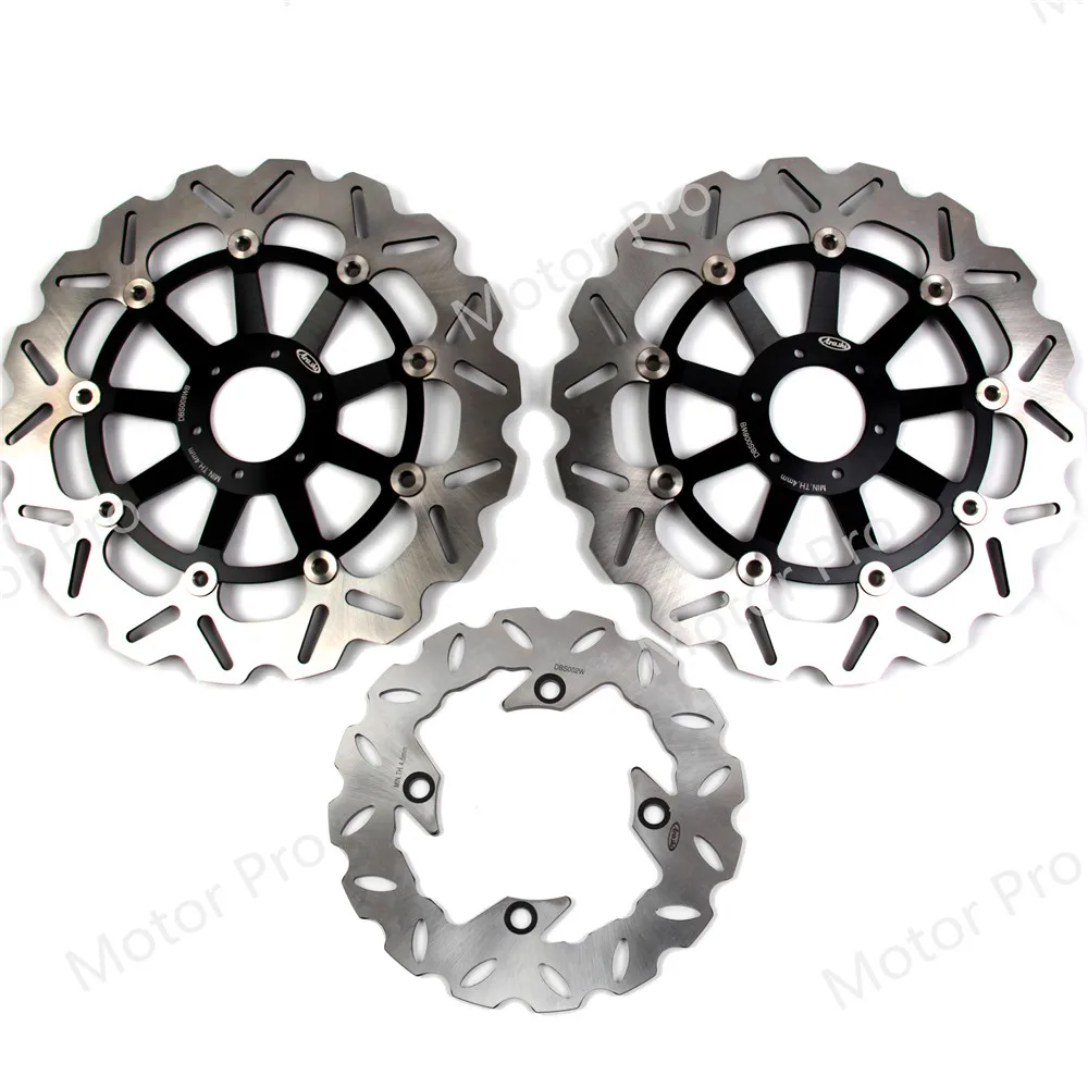 For Honda VTR F SUPER HAWK 1000 1997 - 2007 Front Rear Brake Disc Disk Rotor Kit Motorcycle VTR1000F 2002 2003 2004 2005 2006