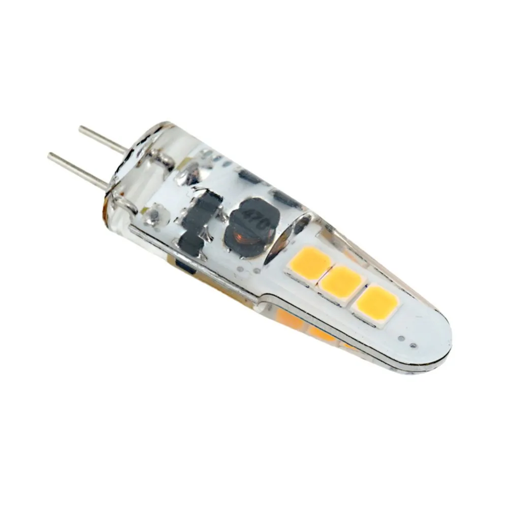 

5PCS Dimmable AC/DC 12V LED G4 2835 SMD 2W G4 LED Corn Bulb 360 Beam Angle Led Capsule Light Bulb Support Electronic Transformer