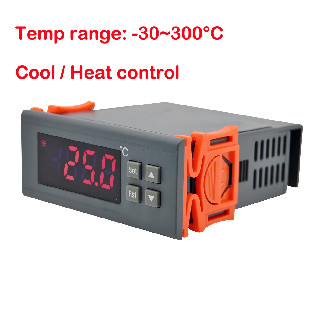 220V 110V 12V 30A 10A oven temperature controller with controlling range: -30~300 degree