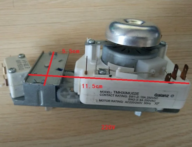 Temporizador do forno de micro-ondas embutido/regulador de fogo embutido 220v