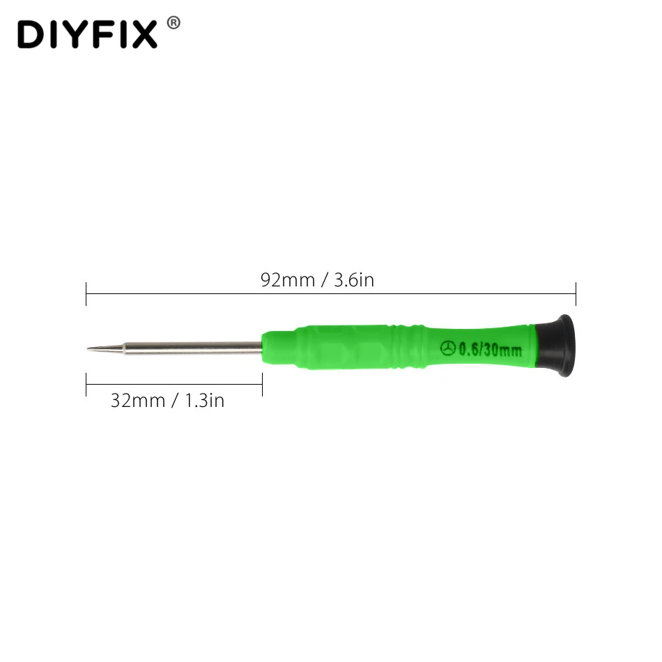 DIYFIX 5 قطعة 0.6 مللي متر ثلاثي الجناح مفك صغير Y تلميح آيفون 7 شاشة LCD تفكيك افتتاح أداة إصلاح