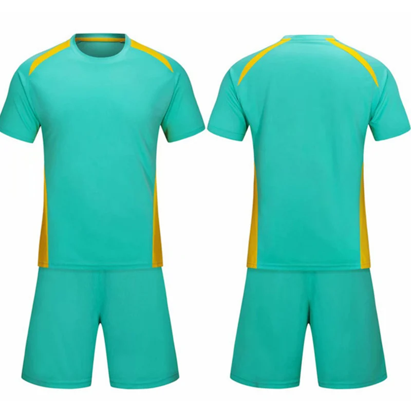 Customize Print Football Jerseys Kids Adult Soccer Uniforms Men Women Futsal Shirt+Shorts Training Set Breathable Sport Clothing