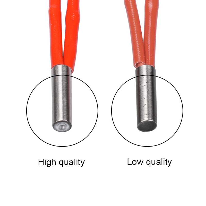 Parti della stampante 3D Mendel 6*20 riscaldatore a cartuccia Reprap 12V/24v 30 o 40W con cavo da 100CM per parte della stampante 3D J-head