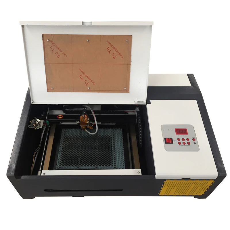 2022 New CNC110 / 220V 50W 200 * 300mm Mini CO2 Laser Engraving & Cutting Machine 3020 Laser with USB Sport