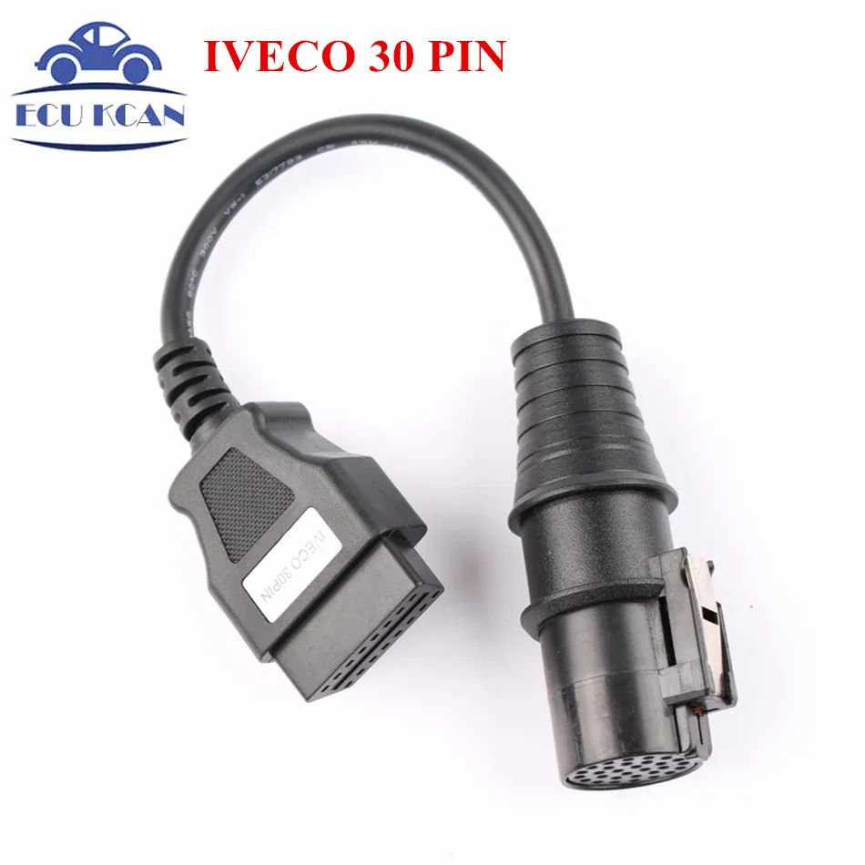 

OBD 2 II Cable For IVECO 38Pin IVECO 30Pin to 16Pin Connector Cable Car Interface For IVECO Trucks Diagnostic Tools Car-detector