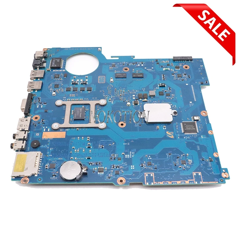 NOKOTION BA92-07405A BA92-07405B BA41-01423A Main board For Samsung RV511 15.6 Inch Laptop Motherboard HM55 DDR3 315M Free CPU