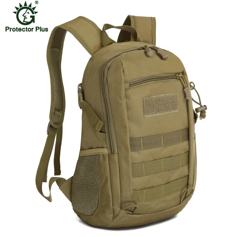 Cool Camping Gear Tactical Backpack, Trekking Bags, Camouflage Rucksack, Molle Bag, Camping Travel Backpacks, 15L