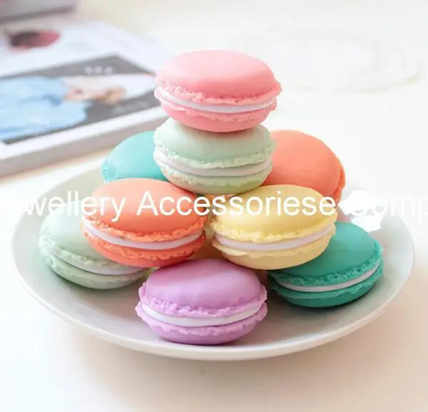 50pcs mixed colors rings earrings boxes Macaron Mini Cosmetic Jewelry  Box Jewelry Box Pill Case Birthday Gift Display box