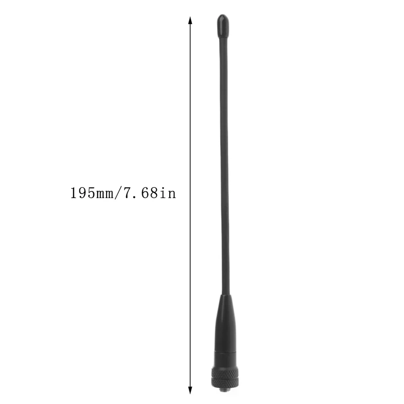 Dual Band Antenna Female SMA-F UHF VHF For BAOFENG Radio KENWOOD Walkie Talkie #221