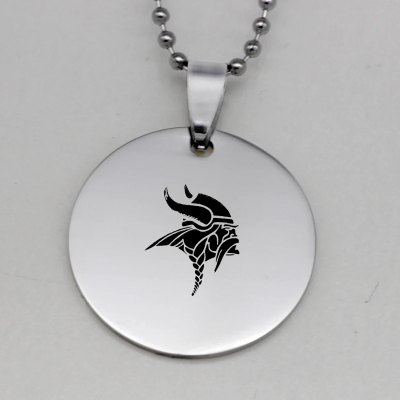 Ufine stronger fish pendant stainless steel jewelry necklace Customed words or name necklace N473