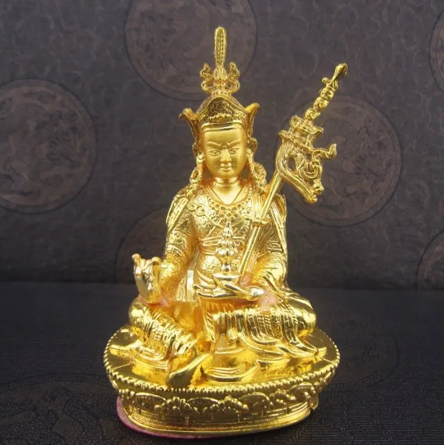 

Tibetan Buddhism, copper alloy, Tibetan Buddha, Padmasambhava, figure of the Buddha, joss, special~