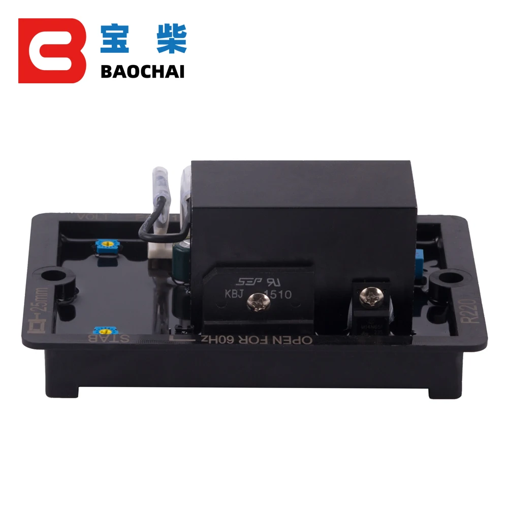 منظم جهد كهربائي أوتوماتيكي AVR R220 عالي الجودة لمولد المولد