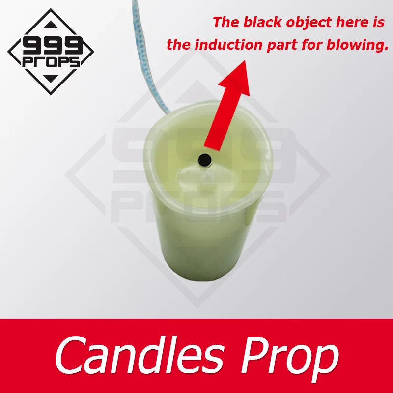 Blow Candle Prop Escape Room Prop Blow Candle in order to open mag lock Escape The Room mechanism devices 999PROPS