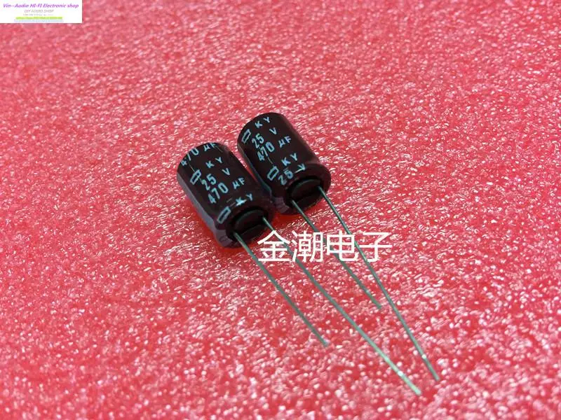 

2020 hot sale 100PCS NIPPON 25V470UF 10X16 KY series high frequency low resistance 470UF 25V Japanese chemical FREE SHIPPING