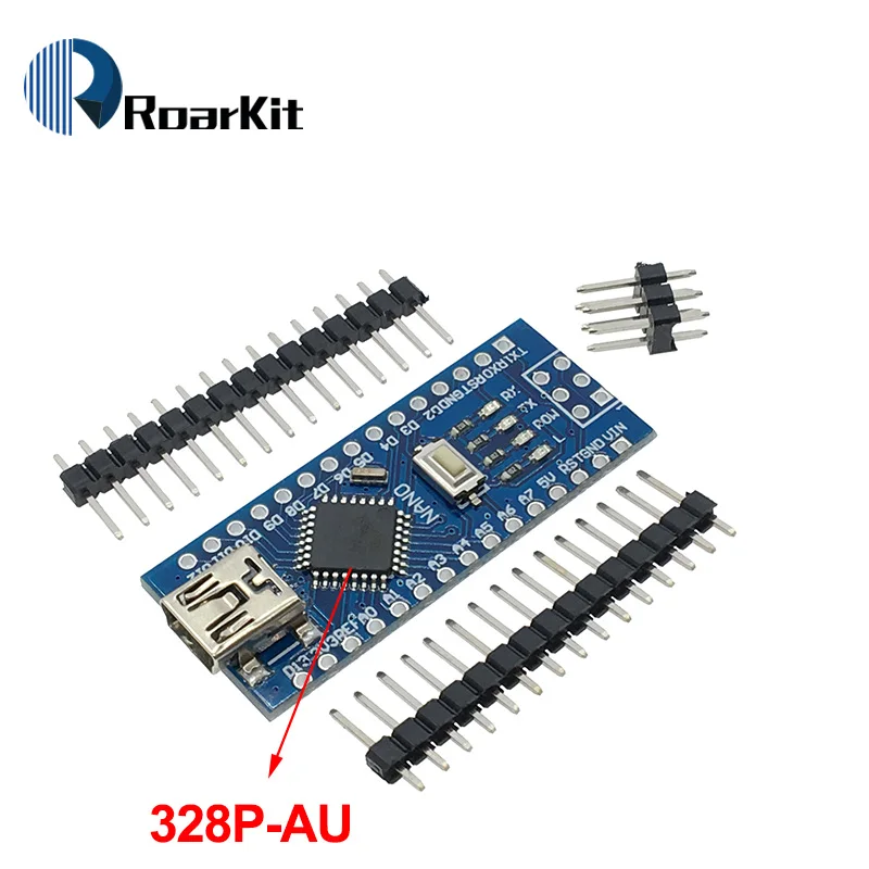 Mini USB Type-C With The Bootloader Nano 3.0 Controller Compatible For Arduino CH340 5V 16Mhz V3.0 Atmega328 UNO IO Shield