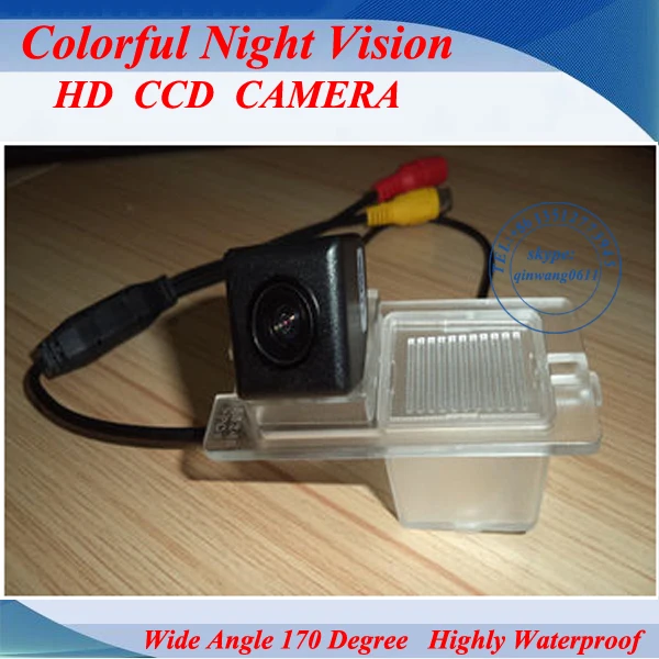 

Free shipping Car rear view camera for Ssangyong new Actyon Korando waterproof night version free shipping