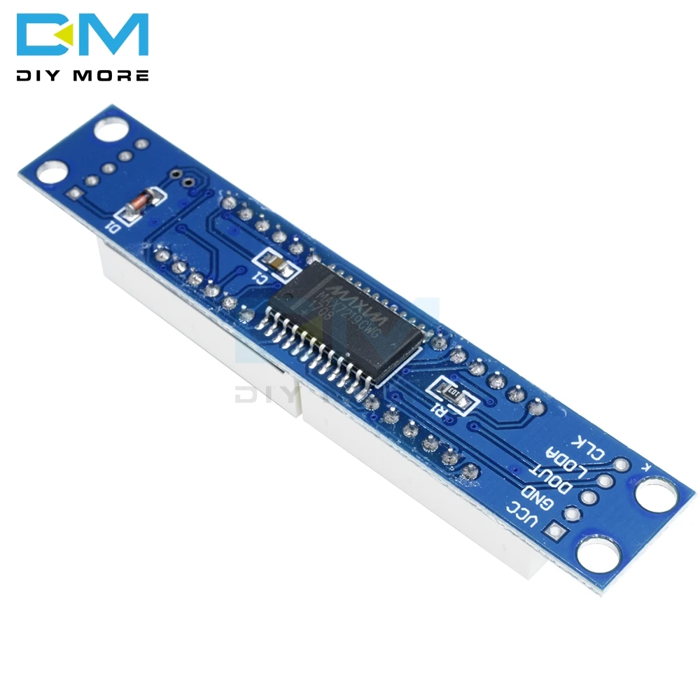 MAX7219 7 Segment Led Dot Matrix 8 Digit Digitale Tube Display Control Module Voor Arduino 3.3V 5V Microcontroller seriële Driver