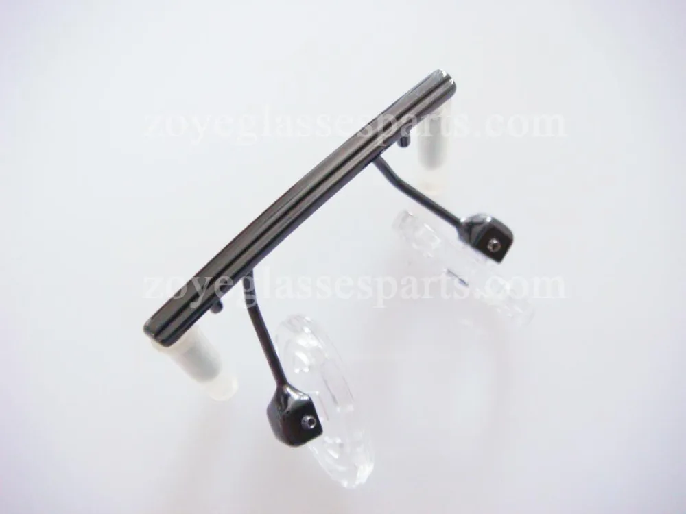 eyewear bridge replacement for rimless frame,gold gun silver color eyeglass nose bridge,stainless steel eyewear bridges TB-886