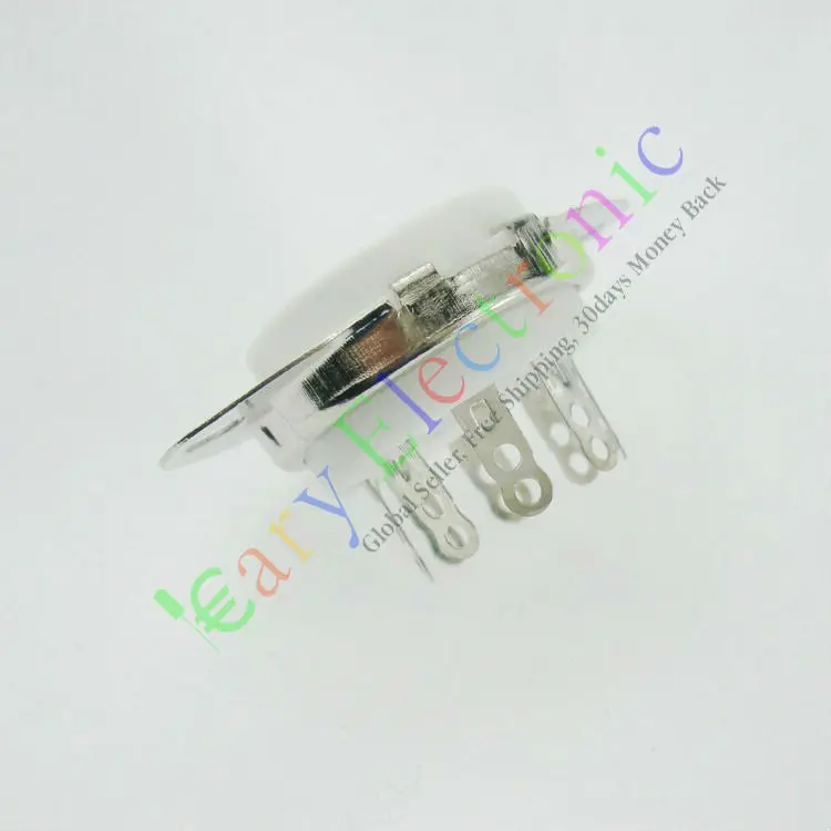 Wholesale and retail 4PCS 8 PIN ceramics VACCUM TUBE SOCKETS SAVER FOR KT88 6550 EL34 AUDIO tube amps free shipping