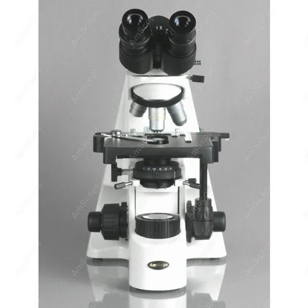 AmScope B690 Series Binocular Compound Microscope 40X-2500X+ Koehler Illumination, Plan Optics