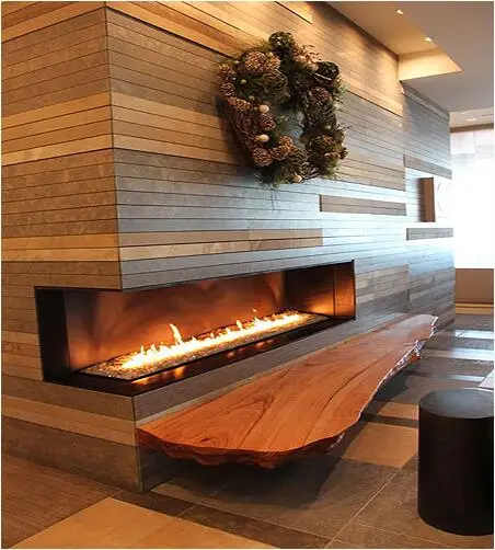 on sale interior fireplaces with smart control 72 inch DRY contact bio fireplace