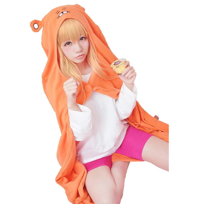 

HSIU Umaru Doma из Himouto! Umaru-chan Костюмы для Косплея, плащ, Рубашка, Узкие брюки, парик, Костюм на Хэллоуин, XIUQINJIA Косплей