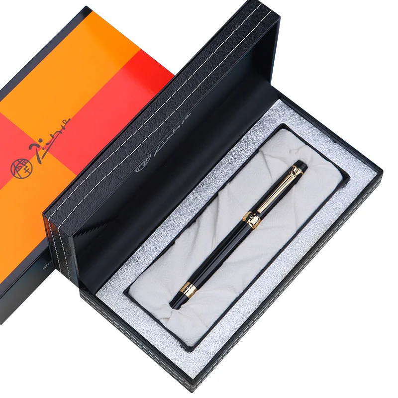 Picasso 917  Emotion of Rome Fountain Pen Ink Pens Black with Gold / Silver Clip Gift Box Optional Business Office Gift Set