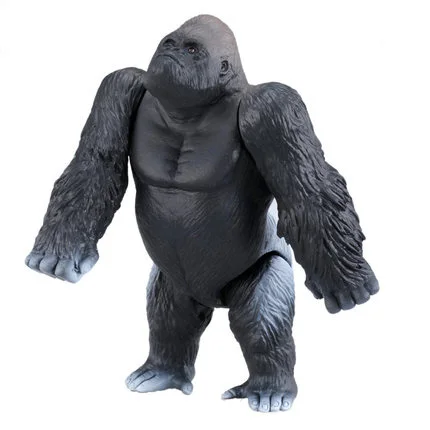 Simulation Animal Model Of Children's Cognitive Wildlife Male Toy Gorilla Unisex Animals Plastic Hot Sale 2021