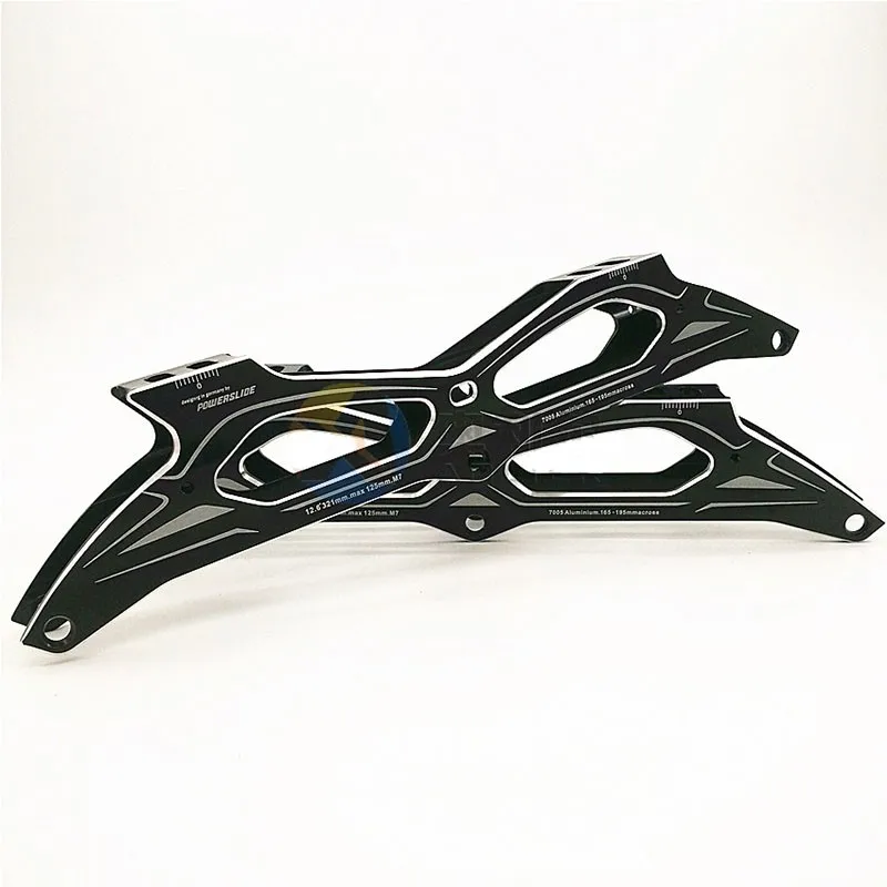 Inline Speed Skates Frame 3X110mm 3X125mm Marathon Racing Skating Base Bracket for Powerslide 165mm 180mm 195mm 110mm 125mm