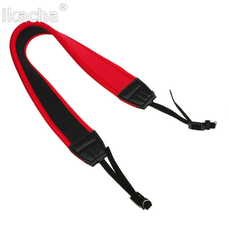 DSLR Camera Shoulder Neck Strap Fit for Canon EOS 7D 5D Mark II 60D 50D 40D G12 D1B Red