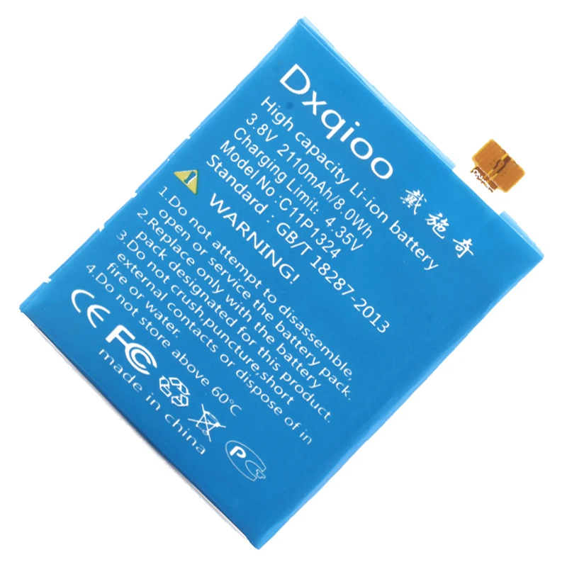 Dxqioo  C11P1324 Battery for ASUS ZenFone 5 A500G   A500CG A501CG A500KL T00F T00J T00P  batteries