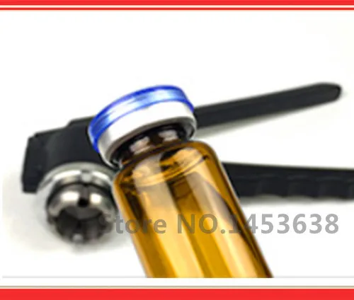 Crimpadora Manual de acero inoxidable, herramienta de máquina de sellado Manual, 1x20mm