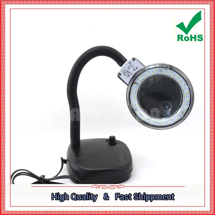 BEST208L Adjustable Brightness Maintenance Table Lamp Magnifier Super Bright 36 LED (F4B2) 1.3KG