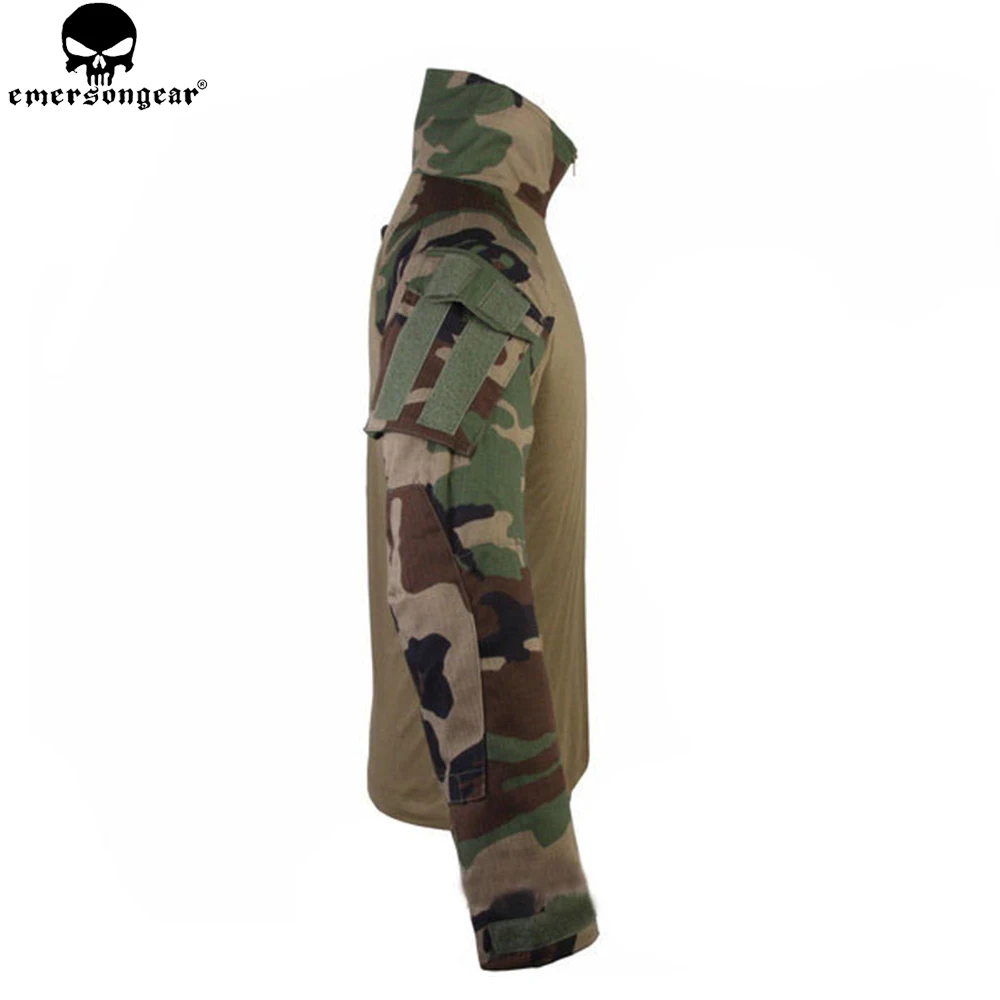 Imagem -05 - Uniforme de Combate Tático para Homens Ternos de Camuflagem Camisa de Treinamento de Caça Calças com Joelheiras Floresta Emersongear-g3